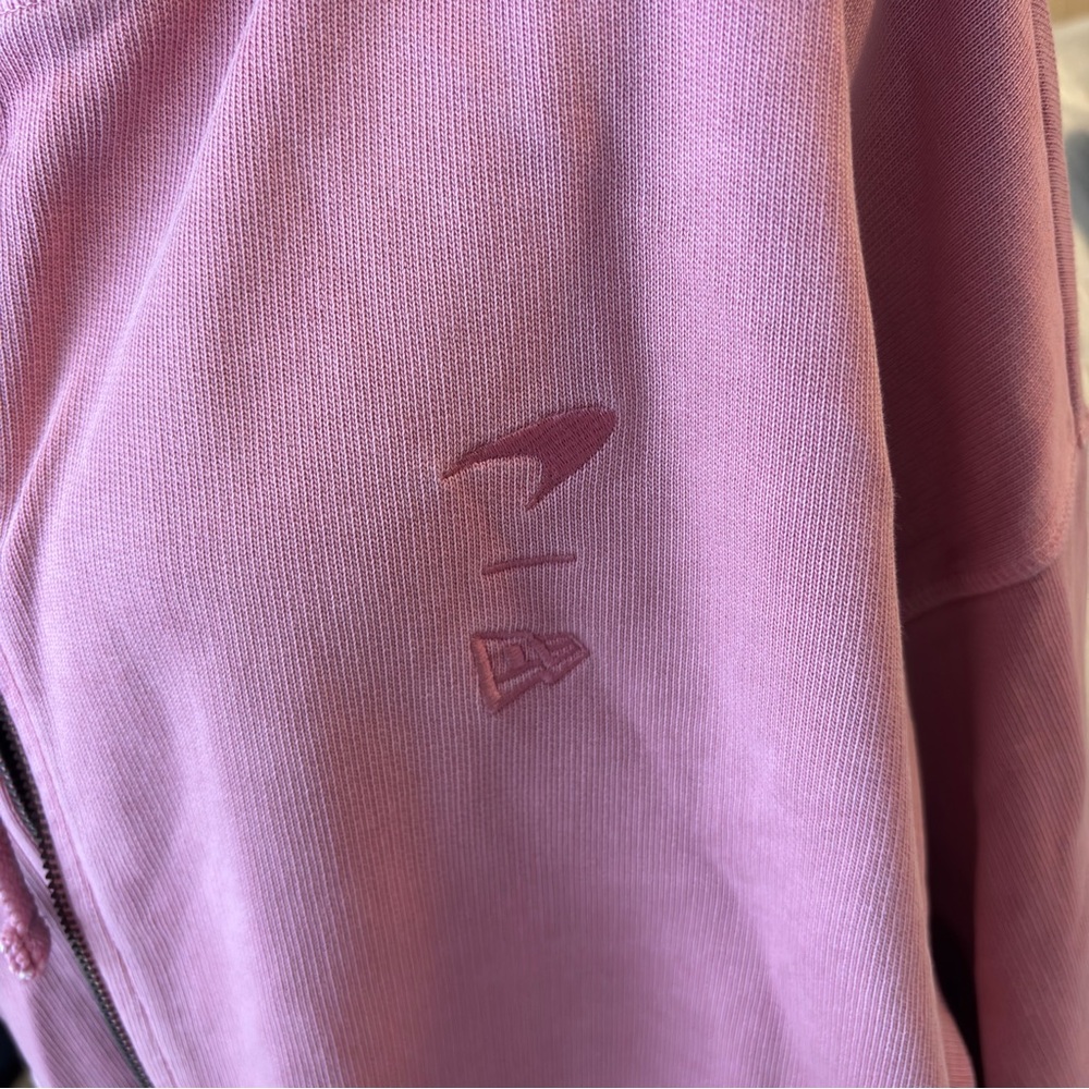 Men's Formula 1 McLaren Pink Zip-Up Sweater - Picture 3 of 8